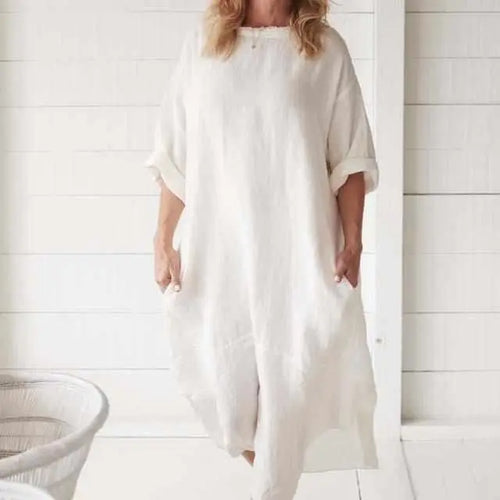 The Everyday Linen Dress