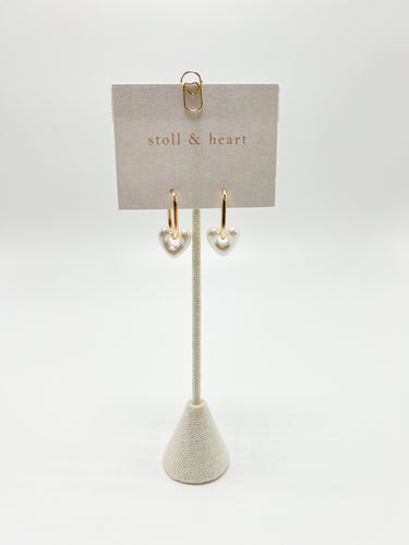 The Heart Huggies - White