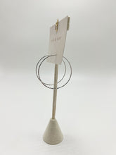 Load image into Gallery viewer, Hammered Hoops - Silver