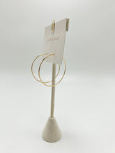 Load image into Gallery viewer, Hammered Hoops - Gold