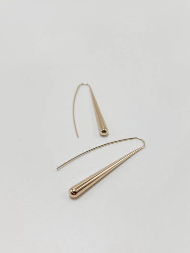The Elegant Drop Earrings - Gold