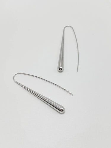The Elegant Drop Threaders - Silver