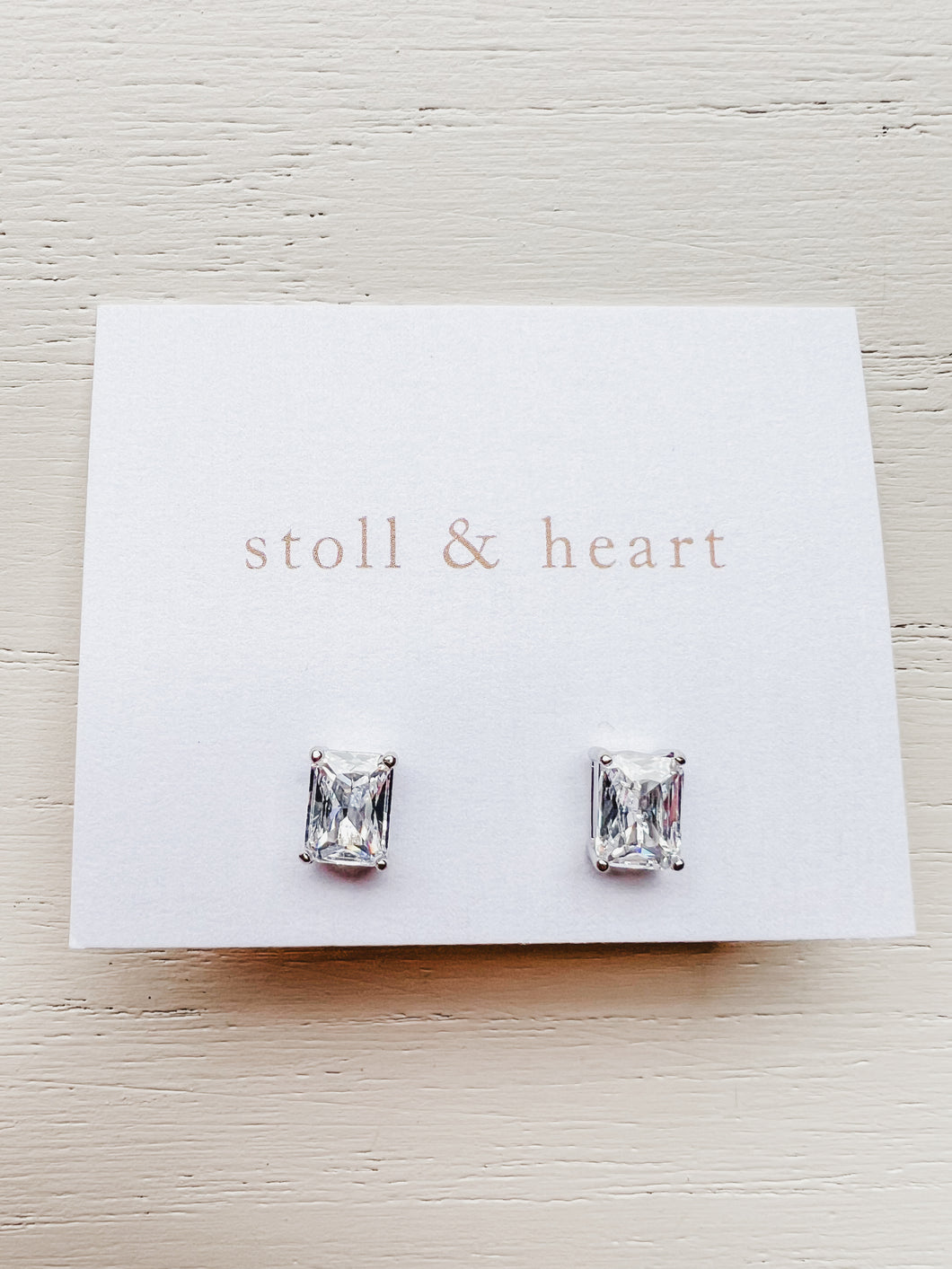 The Essential CZ Studs - Silver