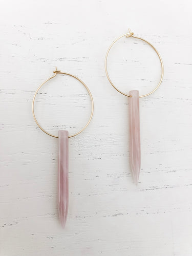 The Hartley Lavender Quartz Spike