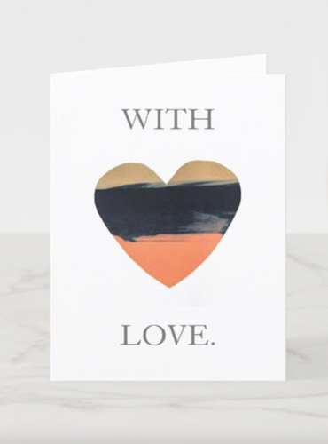 Stoll & Heart 'With Love' Card