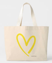 Load image into Gallery viewer, Stoll &amp; Heart Signature Heart Tote - Yellow